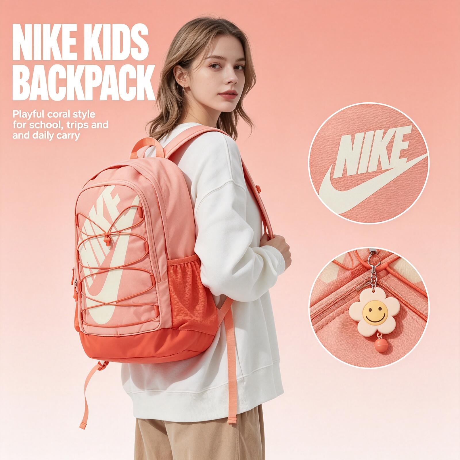 Fashion Backpack Women - Nike dla kobiet i mężczyzn, sportowa