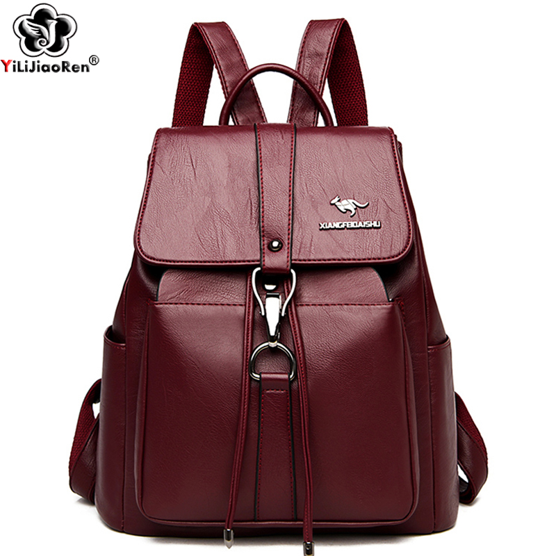 Fashion Backpack Women - Plecak antykradzieżowy damska torba na ramię