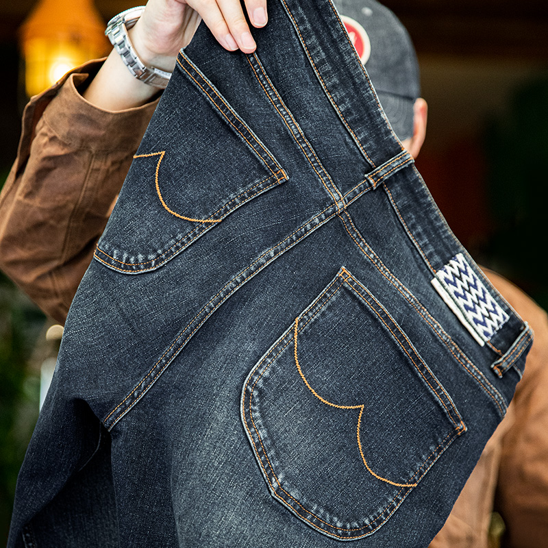 Levis Jeans 501 - Męskie jeansy Maden w stylu vintage,
