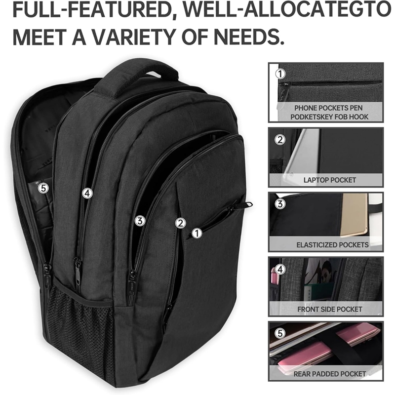 Duży plecak podróżny na laptop – Travel Backpack Anti Theft recenzja i cena
