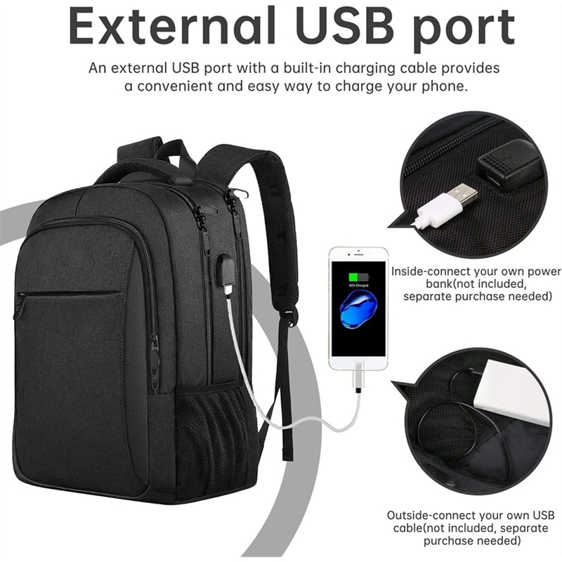 Duży plecak podróżny na laptop – Travel Backpack Anti Theft recenzja i cena