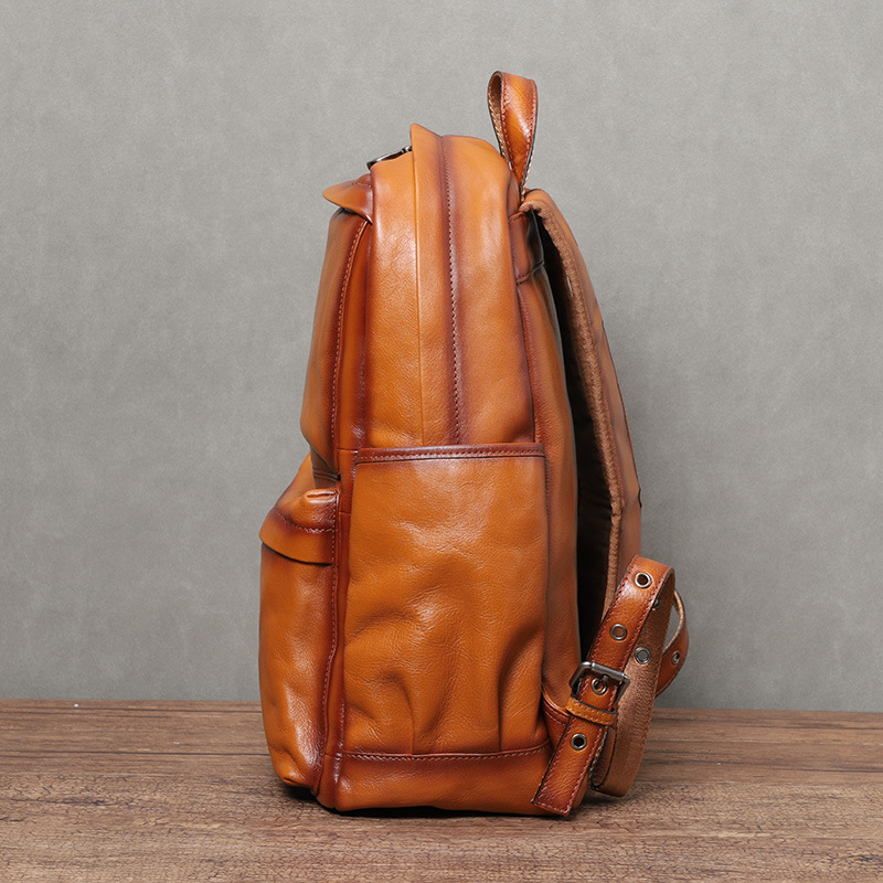 Plecak męski YETTIES w stylu v – Leather Backpack Vintage recenzja i cena