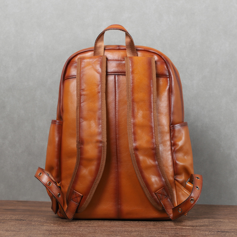 Plecak męski YETTIES w stylu v – Leather Backpack Vintage recenzja i cena