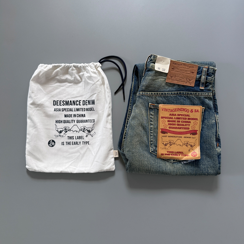 Męskie jeansy z denimu selvedg – Levis Jeans 501 recenzja i cena