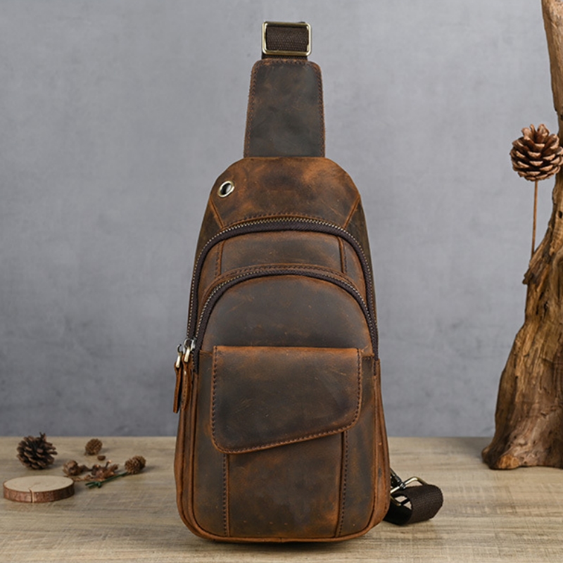 Luksusowa, wielofunkcyjna męsk – Sling Backpack Shoulder recenzja i cena