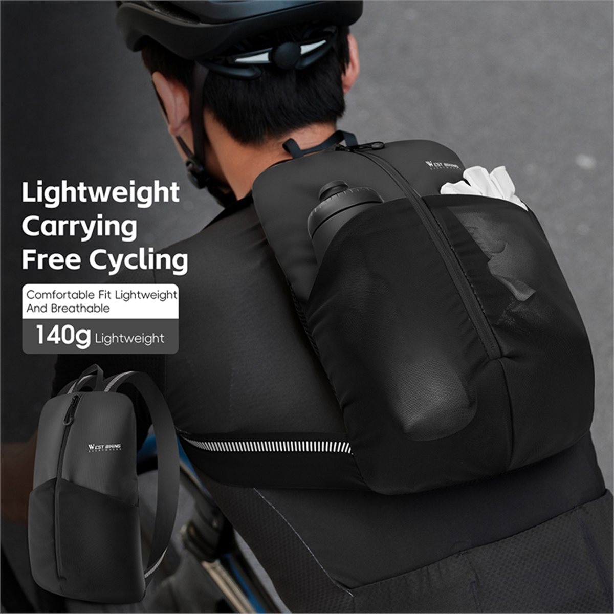 Plecak rowerowy A61P, duża poj – Hiking Backpack Waterproof recenzja i cena