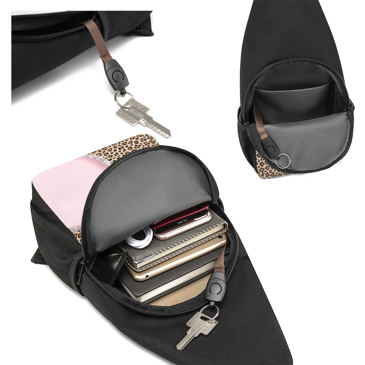 Juicy Couture Klasyczna Torba  – Sling Backpack Shoulder recenzja i cena