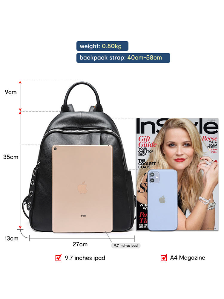 Plecak damski Zency z zabezpie – Travel Backpack Anti Theft recenzja i cena