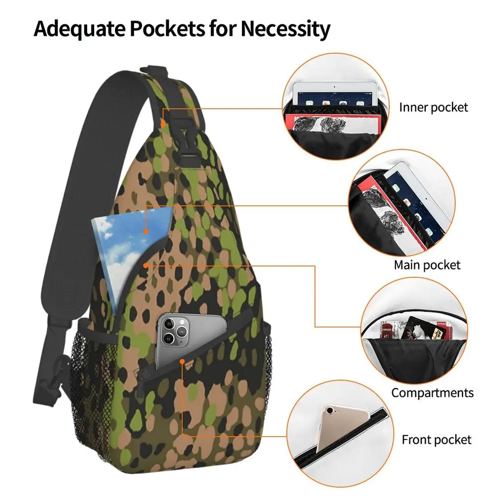 Torba na ramię w kamuflażu Erb – Sling Backpack Shoulder recenzja i cena