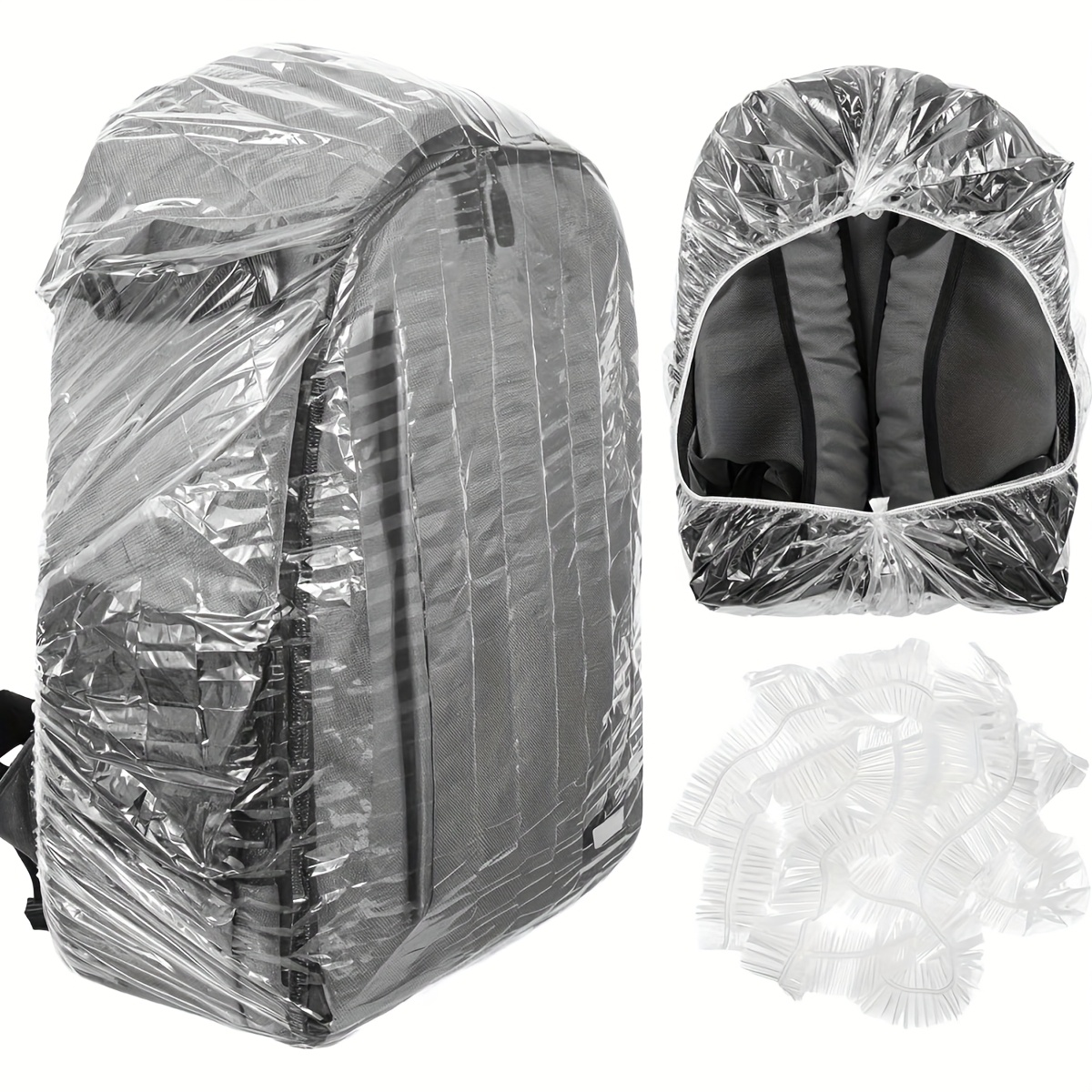10 szt. Elastyczne, jednorazow – Rain Cover Backpack recenzja i cena