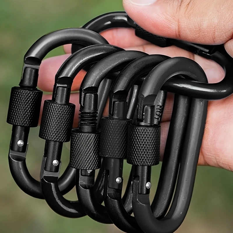 4 szt. Aluminiowe D-Ring Karab – Backpack Insert Organizer recenzja i cena
