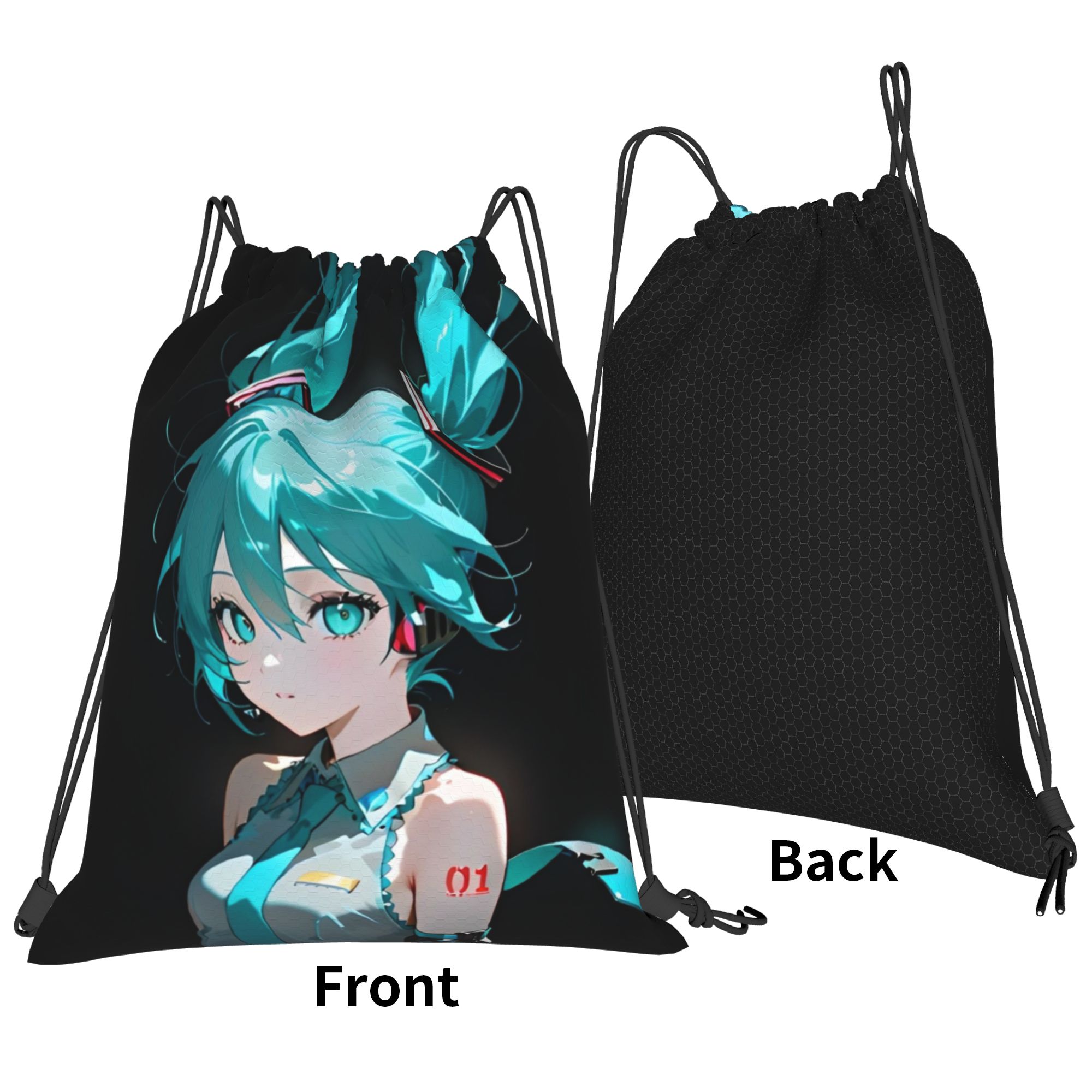 Plecak ze sznurkiem H-Hatsunes – Drawstring Gym Bag recenzja i cena