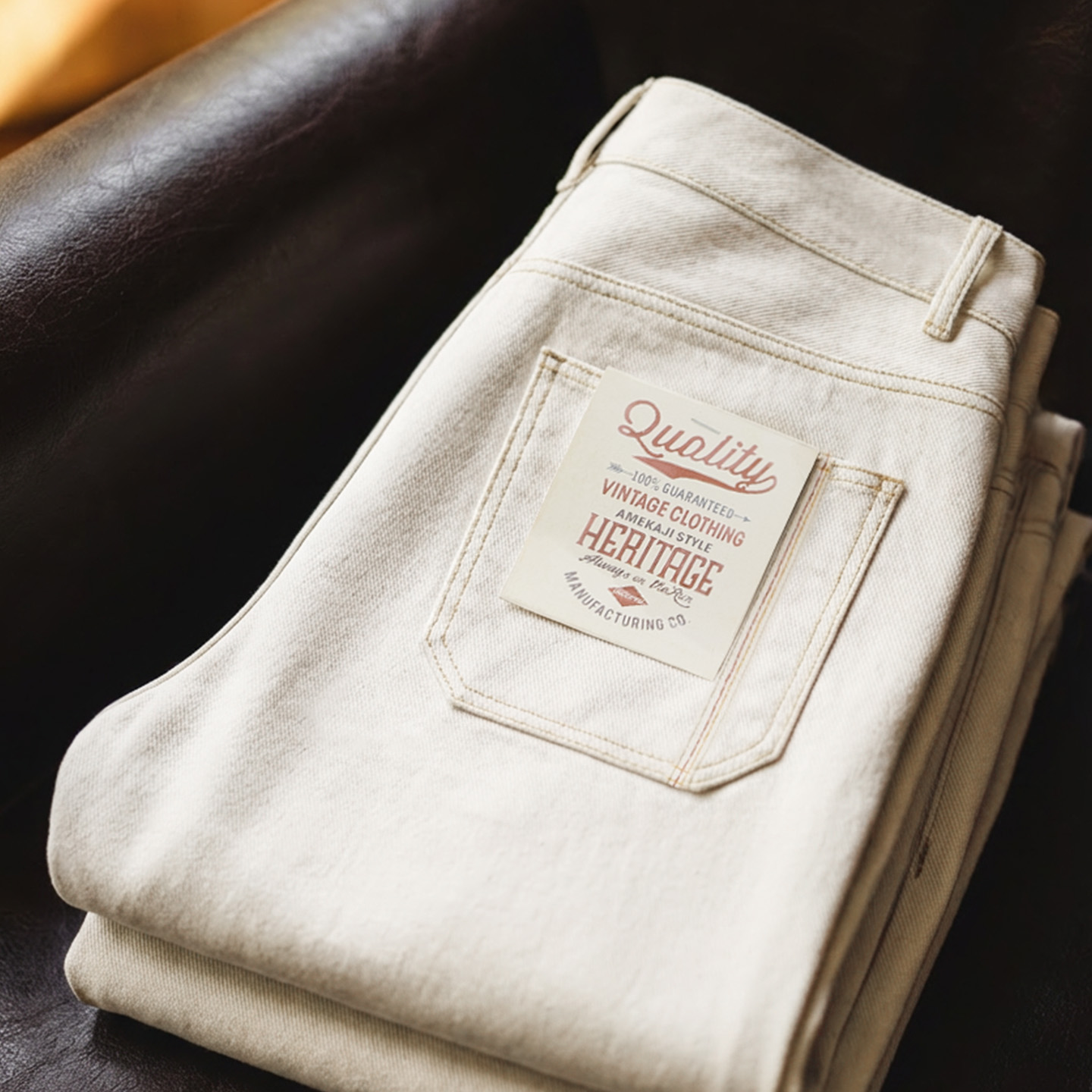 Maden Męskie białe dżinsy vint – Levis Jeans 501 recenzja i cena